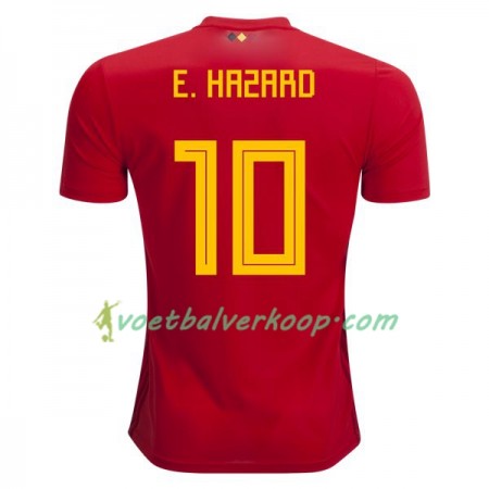 België E.Hazard 10 Thuisshirt WK voetbal 2018
